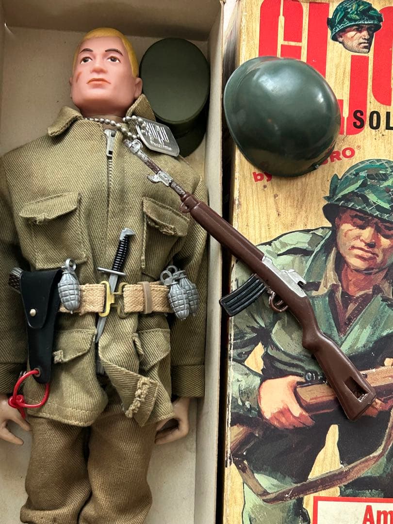 G.I. Joe アクションソルジャー　箱付Hasbro ビンテージGI ジョー