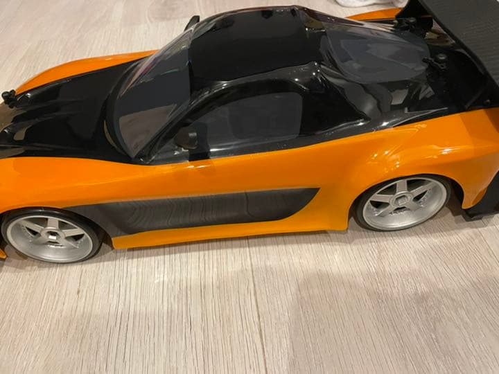 タミヤメカ付き4WDプロポ付 フレーム ワイスピボディ