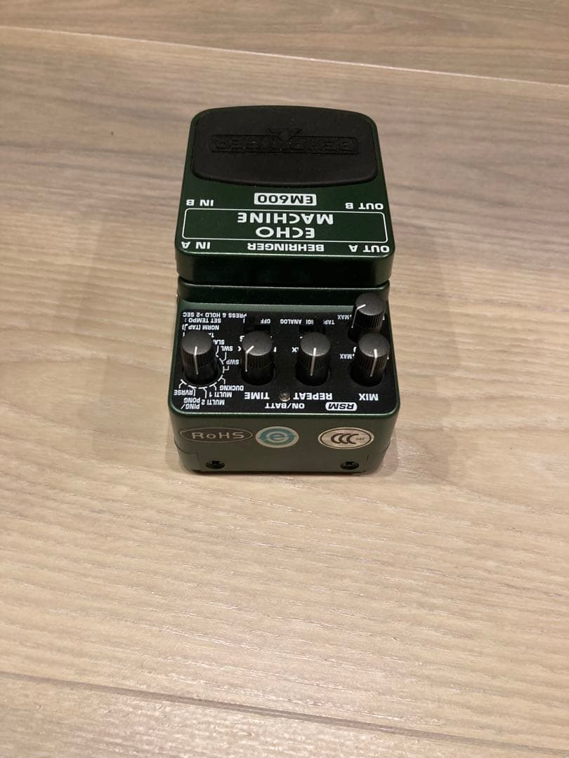 【完動美品】Behringer EM600 Echo Machine