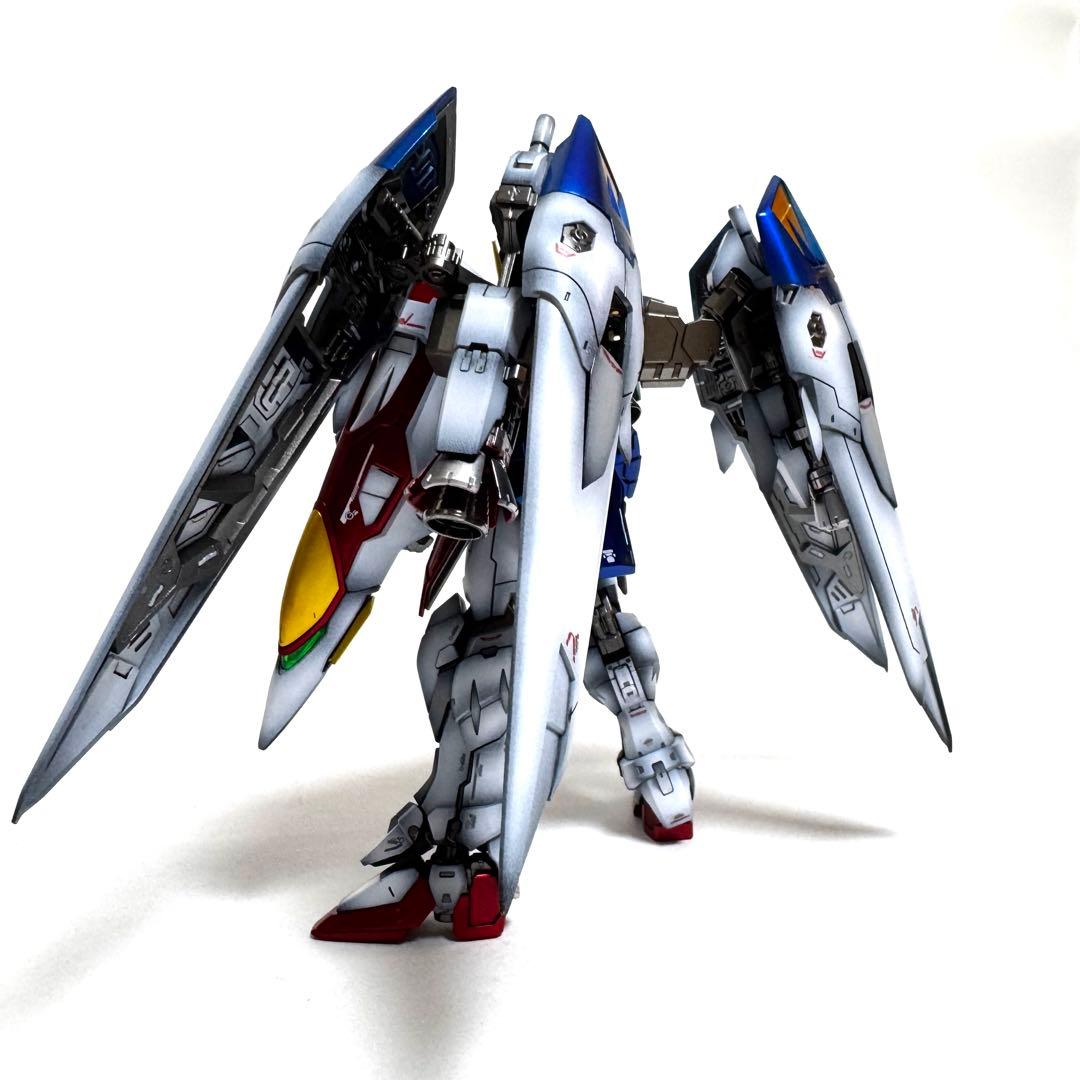 RG ウイングガンダムゼロ 塗装済み完成品 ガンプラ 3