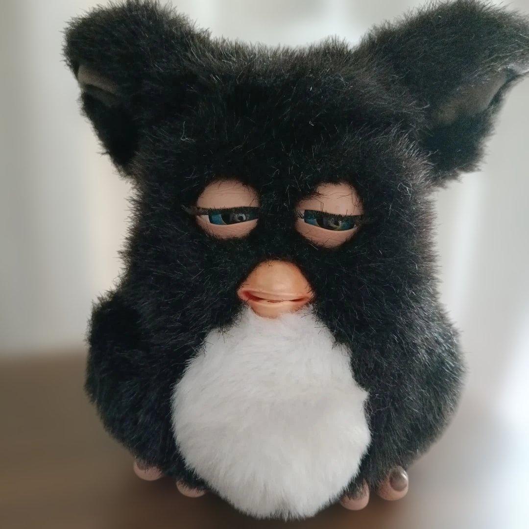 ファービー 2 ミルキーパンダ 英語　furby 黒　青目　2005