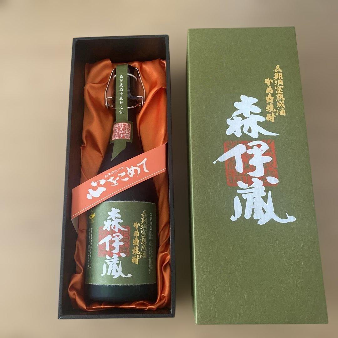 極上森伊蔵 長期熟成酒　かめ壺焼酎 ギフトボックス入り　720ml
