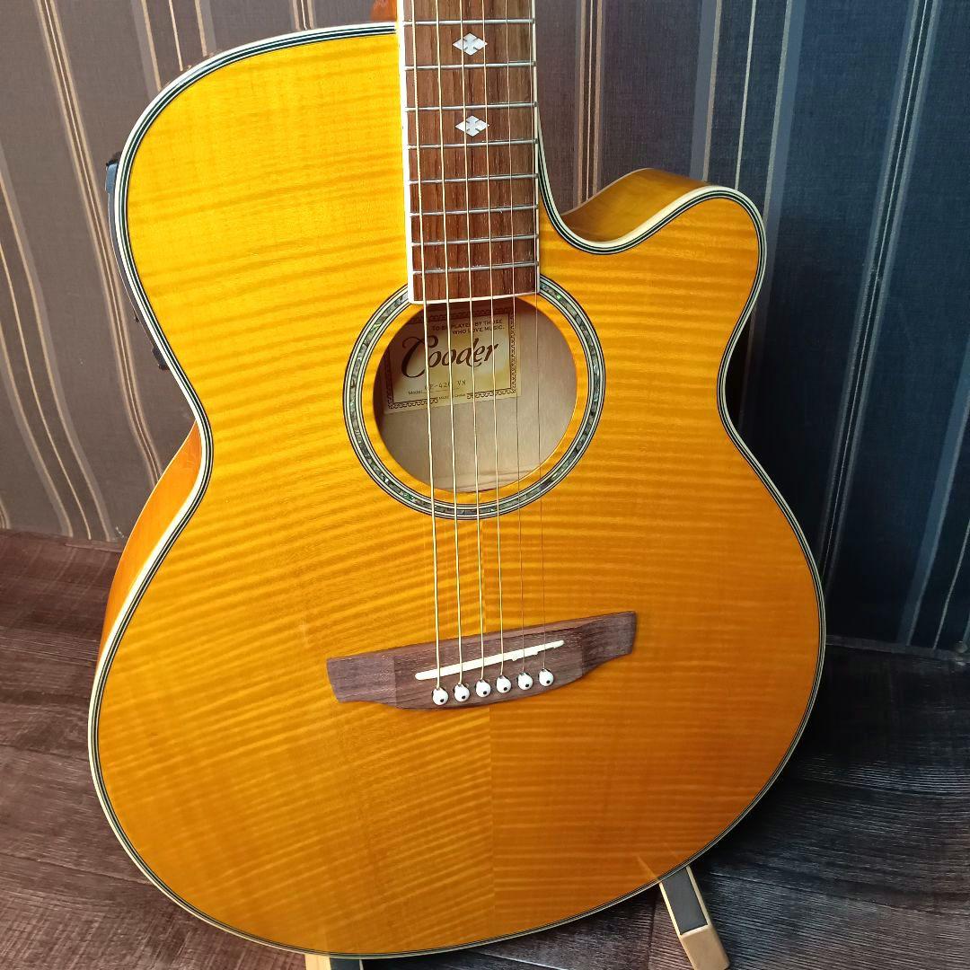 極美品 タカミネ cooder エレアコ CE-420 チューナー付 ギター