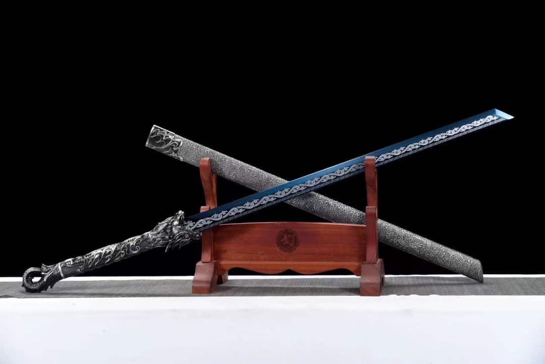 『傲龍唐横刀』古兵器 武具　刀装具　日本刀　模造刀 居合刀 長尺