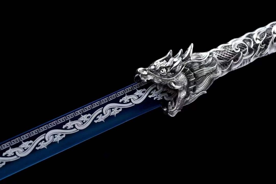 『傲龍唐横刀』古兵器 武具　刀装具　日本刀　模造刀 居合刀 長尺