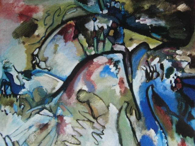 カンディンスキー、即興 21a、希少な画集より、状態良好、新品高級額・額装付