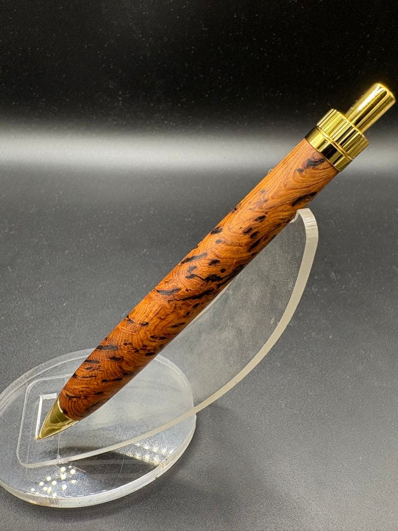 530超極上　屋久杉　泡瘤　木軸シャーペン　ボールペン