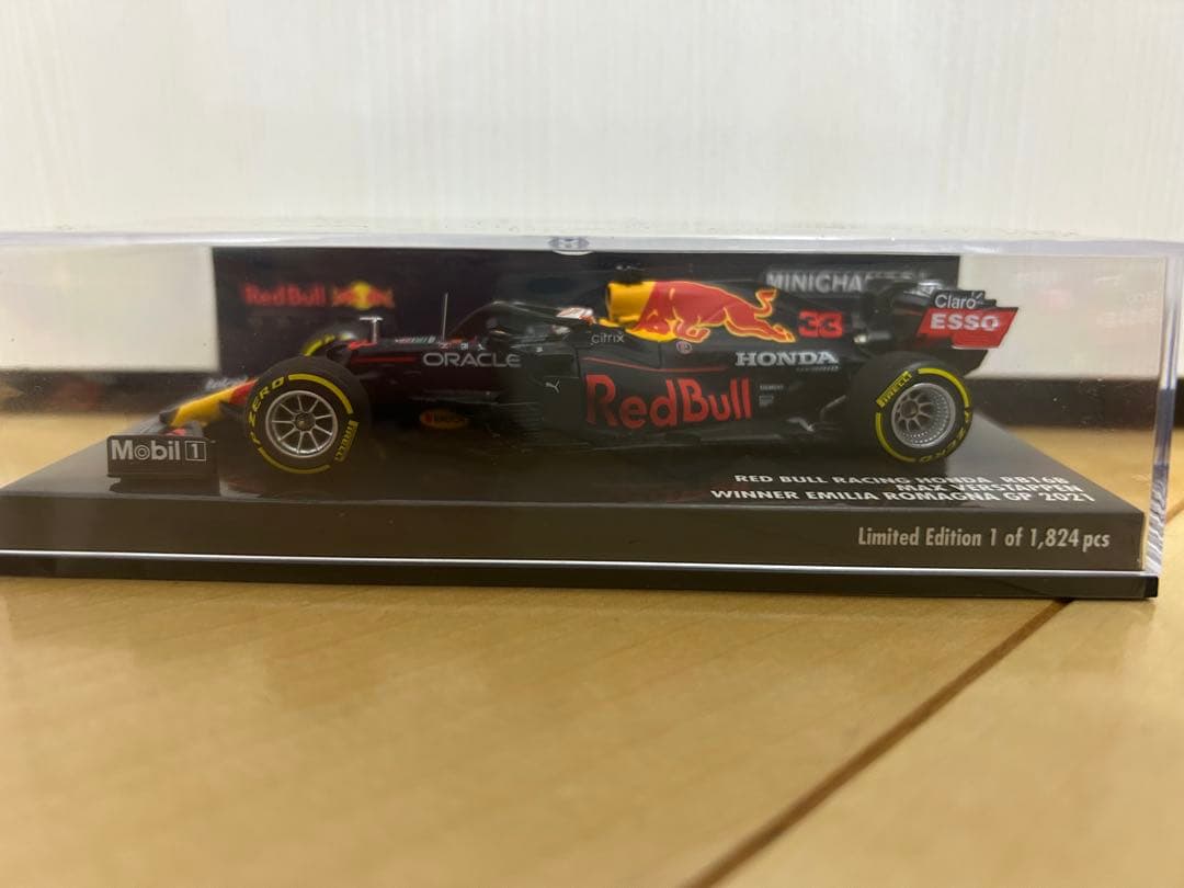 ミニチャンプス 1/43 レッドブル　RB16B フェルスタッペン