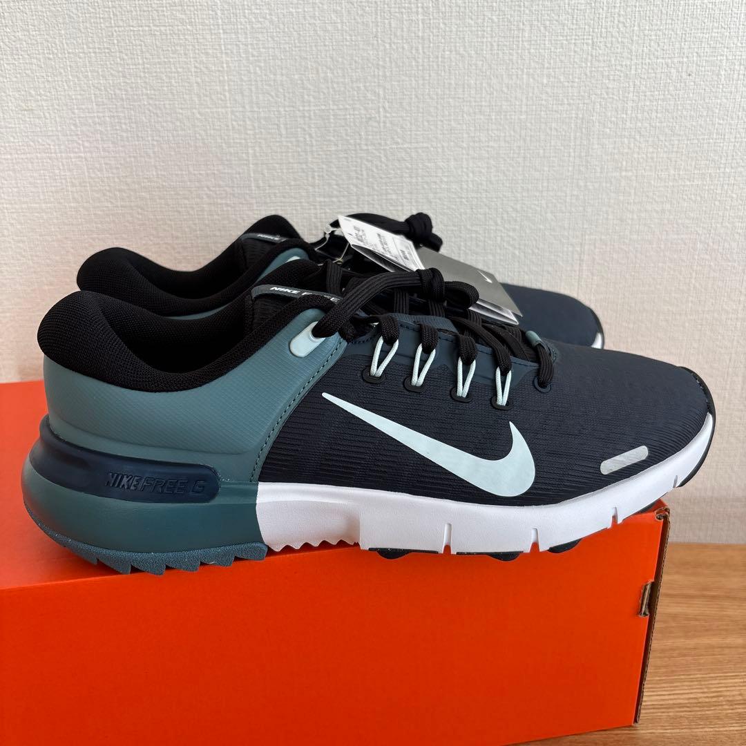 26　ナイキ　ゴルフ　シューズ　スパイクレス　アーモリーネイビー FN0332