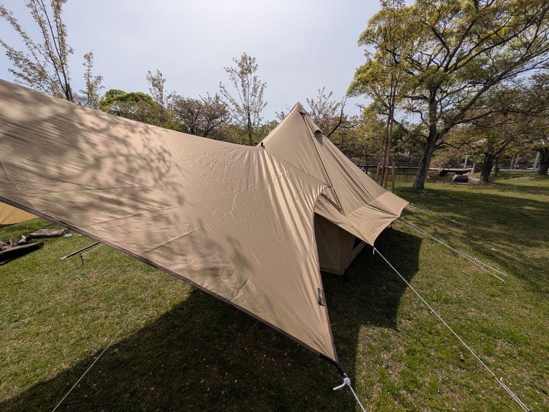 ogawa グロッケ8tc、タープを含むセット販売