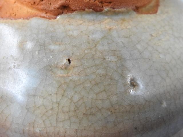 萩焼茶碗　大和松雁　共箱有　M983