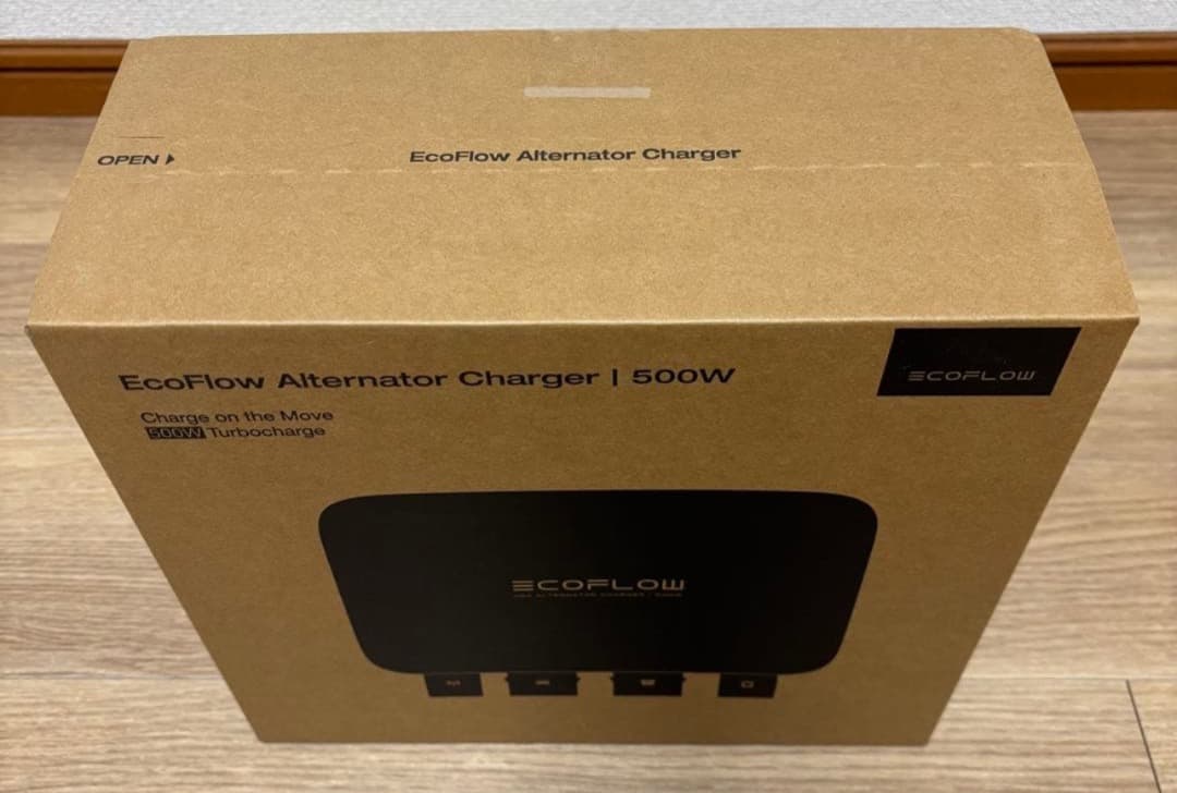 ★エコフローEcoFlow500Wオルタネーターチャージャー新品お値下げ中‼️