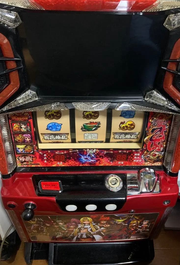 【パチスロ実機】戦国乙女〜剣戟に舞う白き剣聖〜【送料込み】