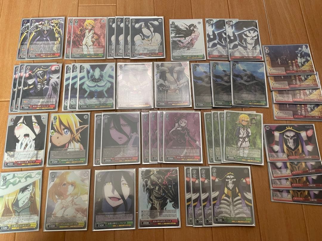 ヴァイスシュヴァルツ　オーバーロードデッキ