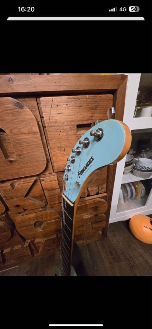 【中古】FERNANDES ZO-3 エレキギター 水色