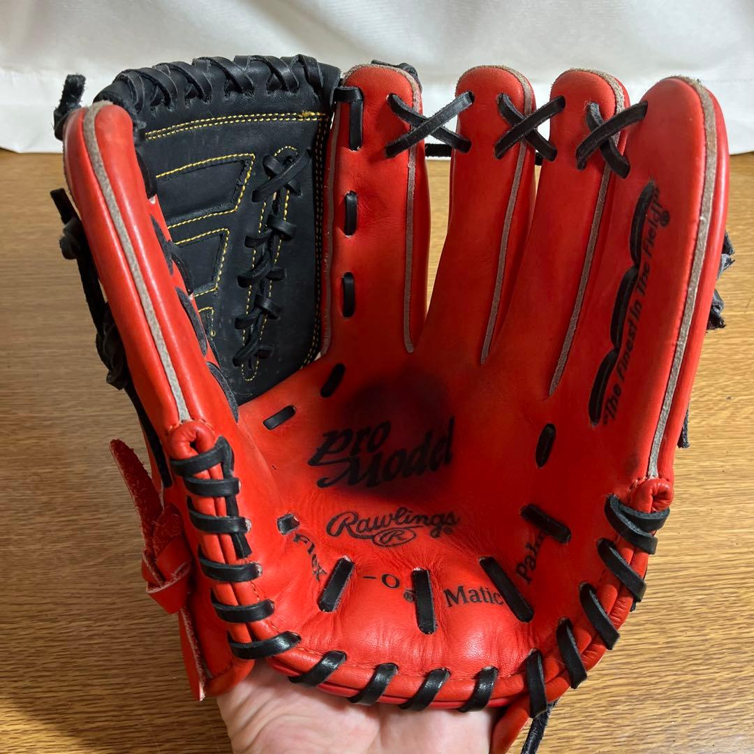 ローリングス プロモデル 一般軟式 グローブ グラブ 投手用 内野用 極美品