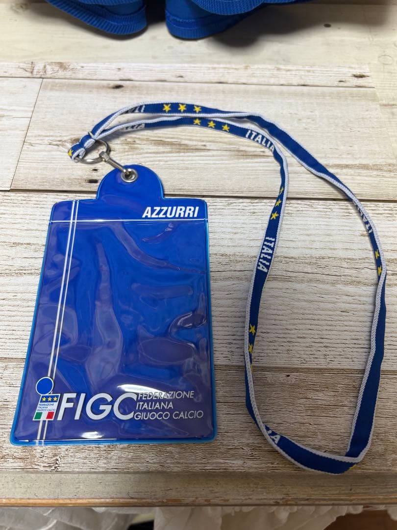 イタリア代表 ユニホーム Nike Ｌサイズ&カードホルダー付き　未使用