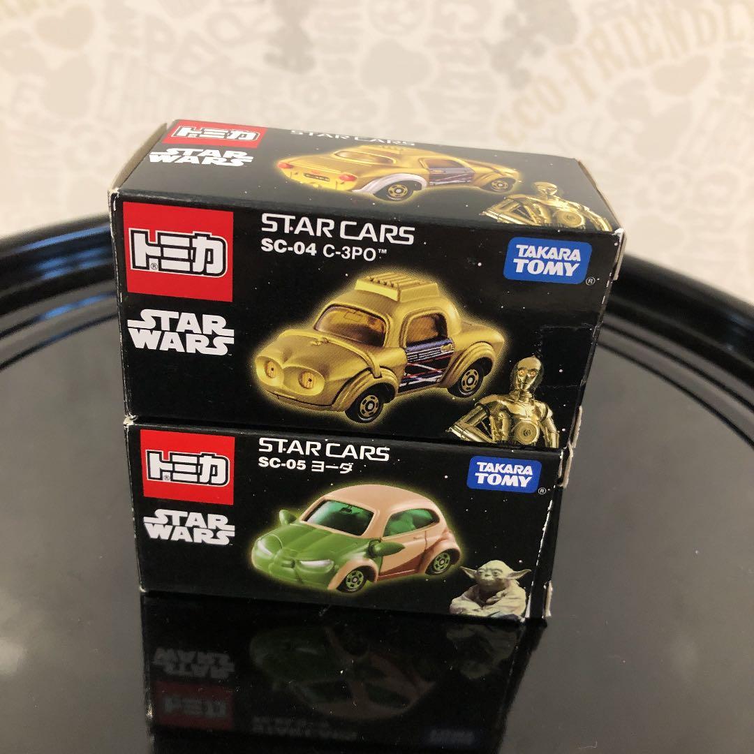 トミカ　ディズニー　スターウォーズ　ヨーダ　c3po