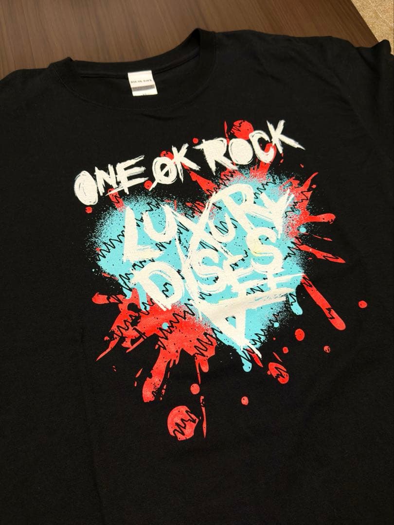 ONE OK ROCK LUXURY DISEASEハートTシャツ XLサイズ