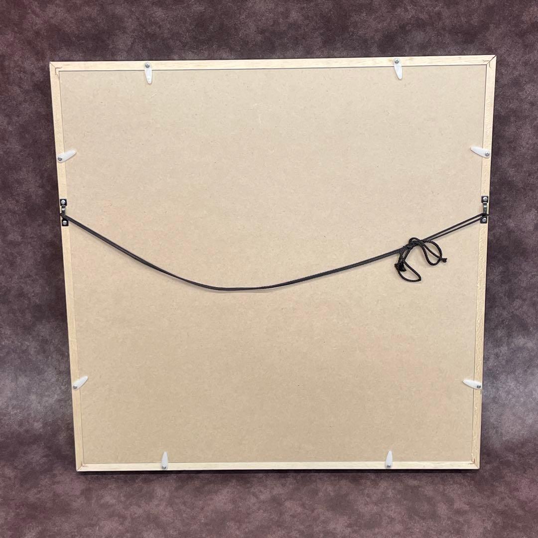 【美品】御木幽石　愚直　地蔵 和紙 ファブリックパネル 大