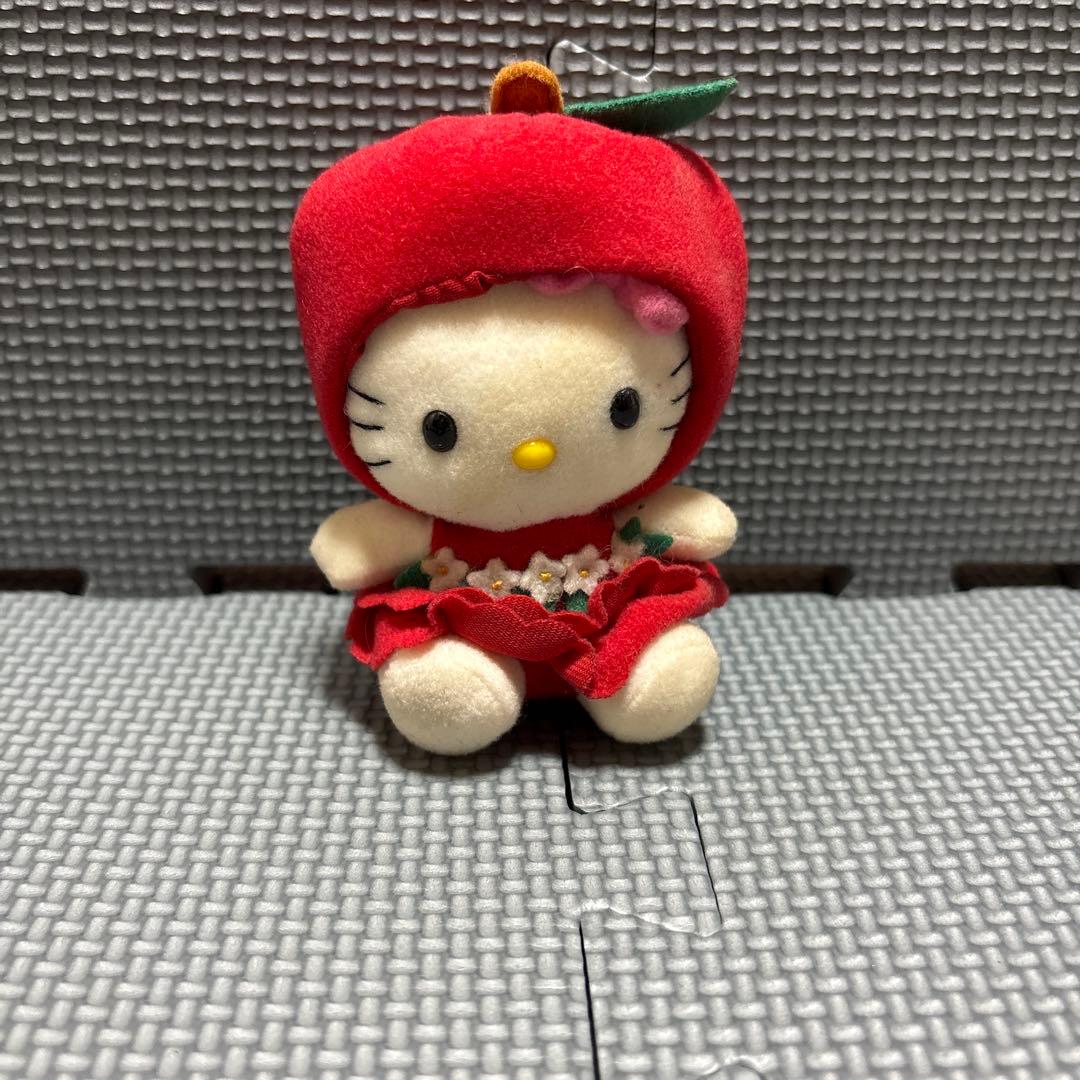 ハローキティ ご当地 ぬいぐるみ 信州限定 りんご