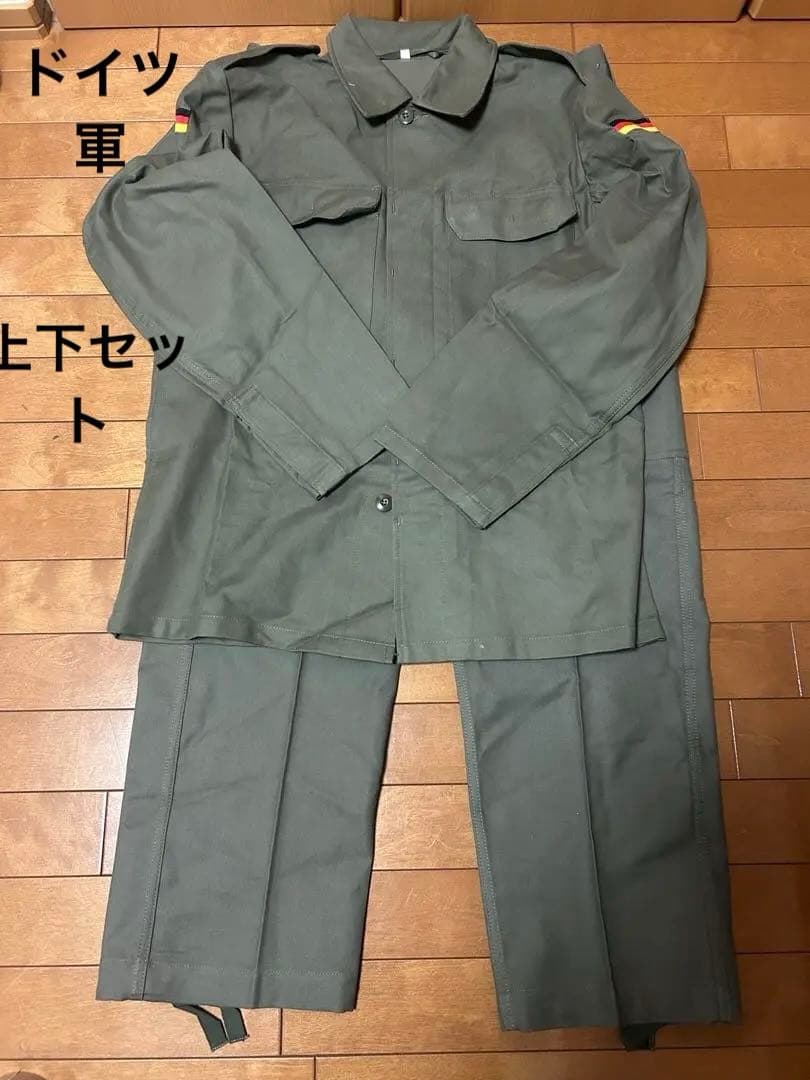 軍服　ドイツ軍　モールスキン　ジャケット　パンツ上下　セット　サバゲー