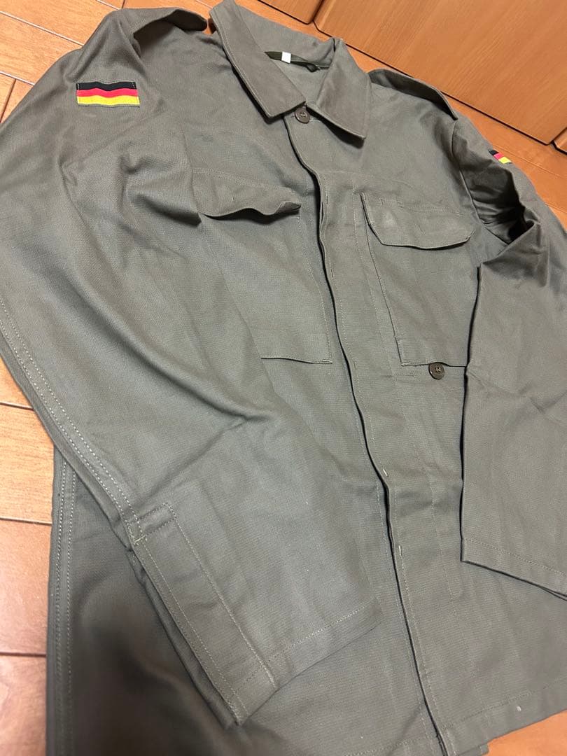 軍服　ドイツ軍　モールスキン　ジャケット　パンツ上下　セット　サバゲー