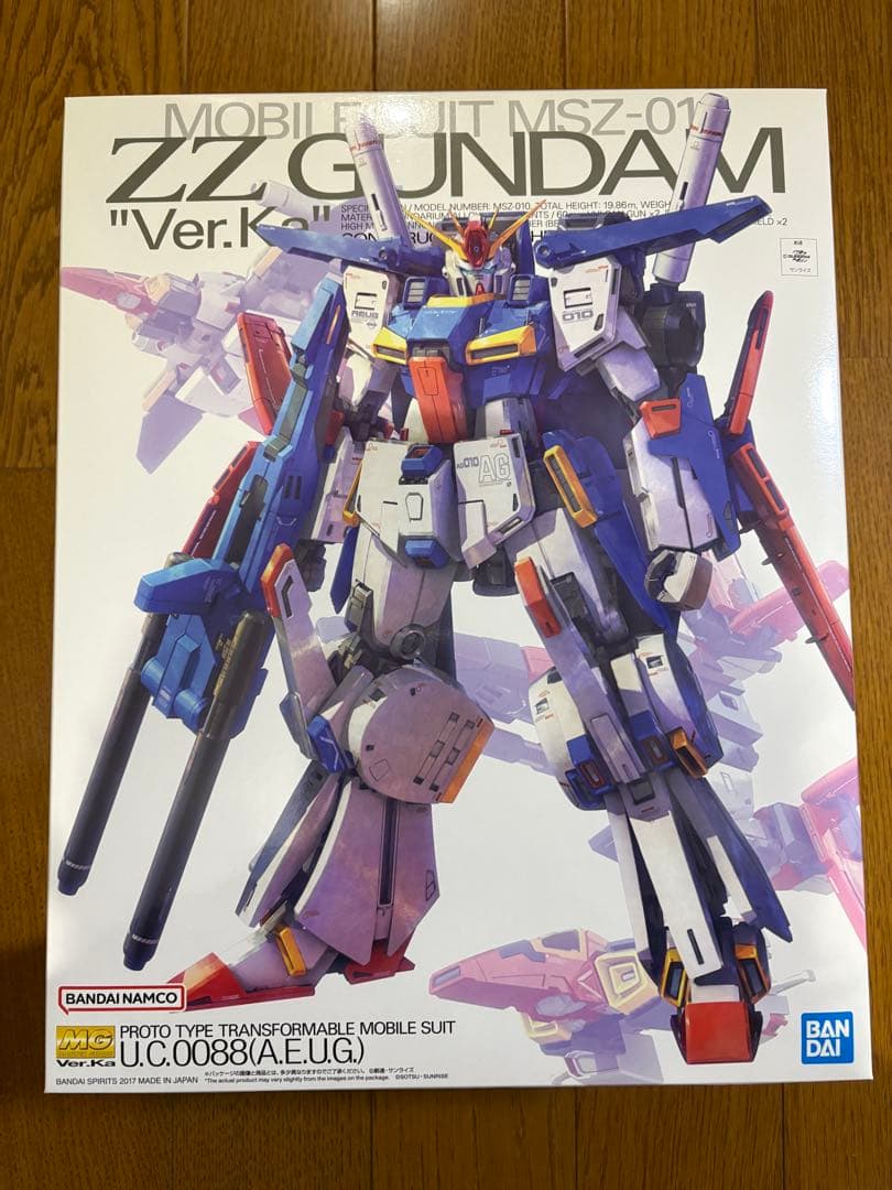 ロボット MG ZZ GUNDAM \