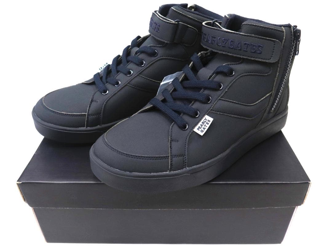 展示品●パーリーゲイツ●ミドルカット　ソフトスパイクゴルフシューズ　26.0cm