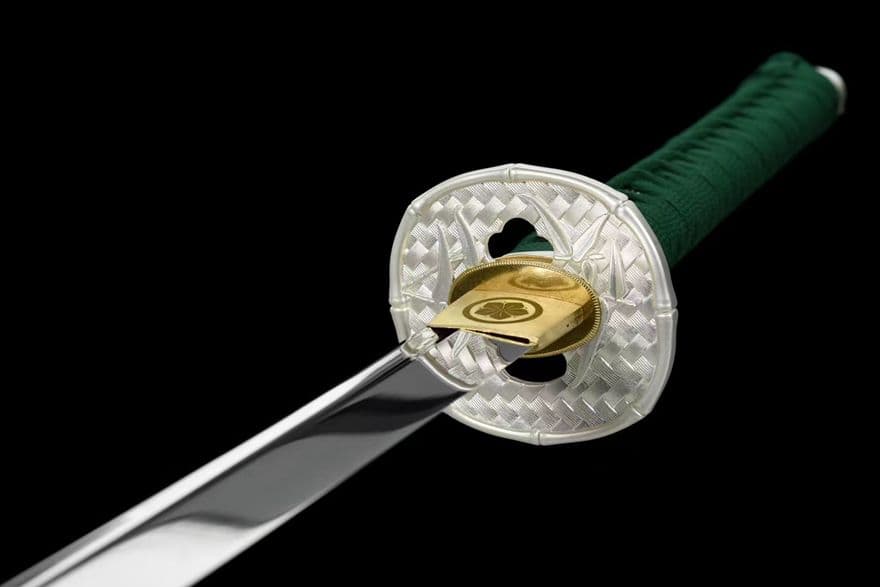 古兵器   武具　刀装具　日本刀　模造刀   居合刀 『竹・鏡面打刀』