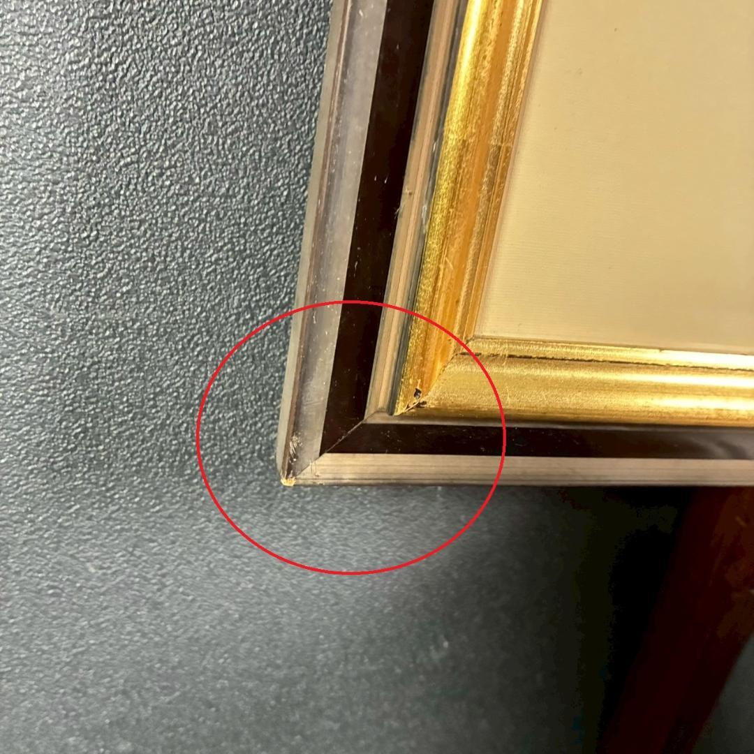 児玉幸雄「パリの朝市」リトグラフ 直筆サイン有 お洒落な額装 フランス