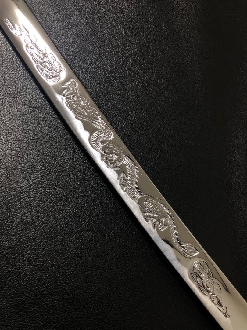 刀　かたな　剣　樋入龍掘り刀身　長尺　模造刀　模擬刀　舞踊　大衆演劇