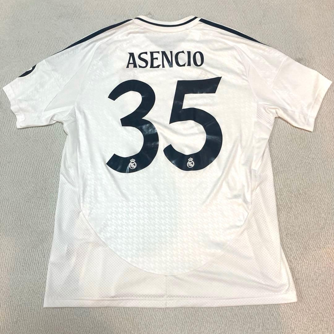 【美品】adidas レアル・マドリード アセンシオ ユニフォーム 35番