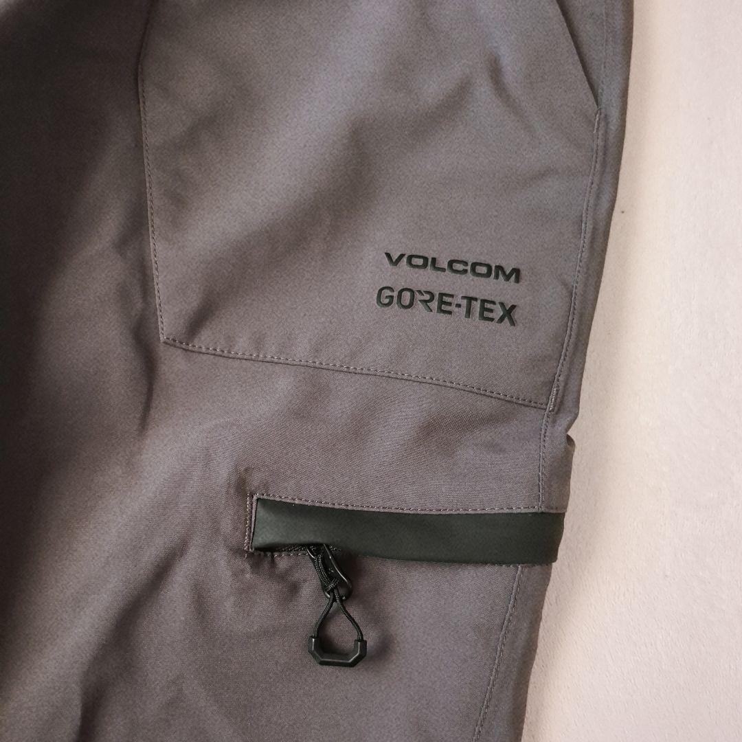 3141【美品】ボルコム スノボウェア ゴアテックス パンツ Lサイズ グレー