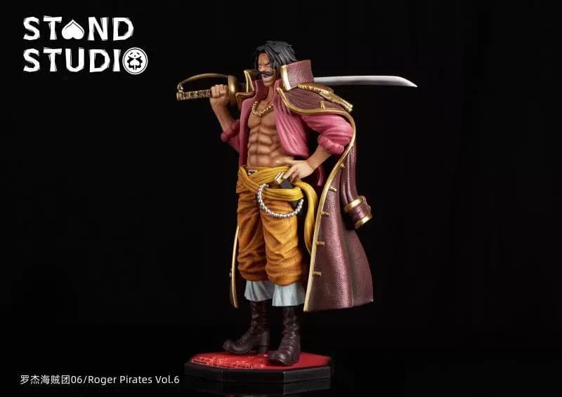 ワンピース STAND ゴールDロジャー ガレージキット ガレキ スタチュー