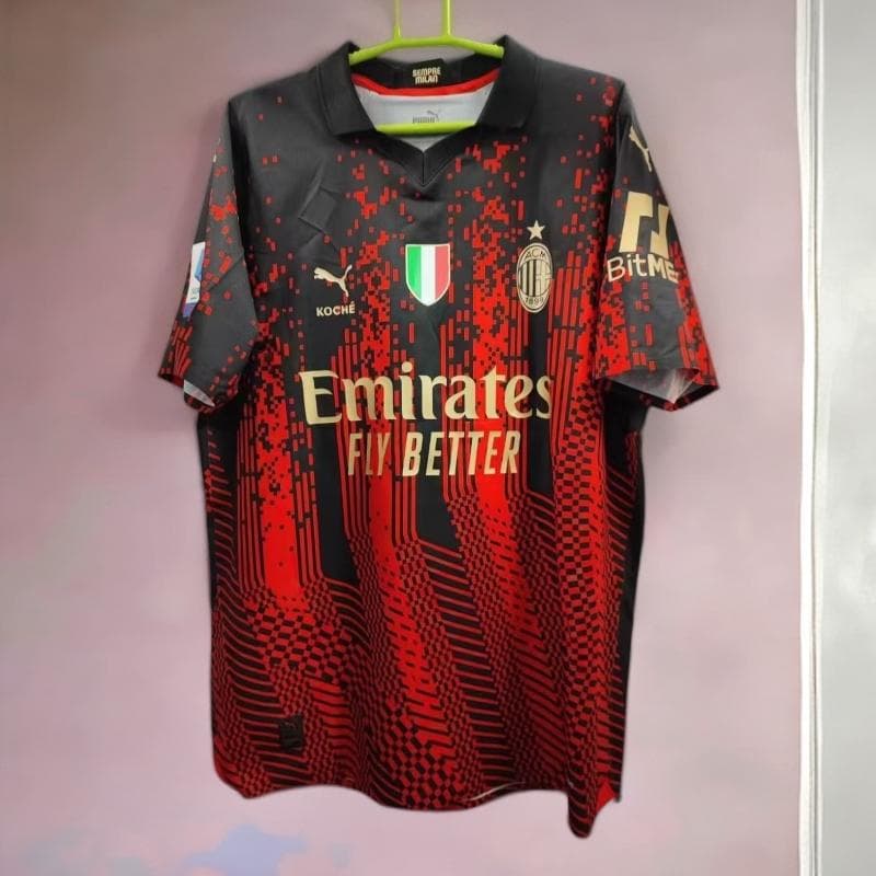 22-23 ACミラン×KOCHE IBRAHIMOVIĆ 11番 半袖 シャツ