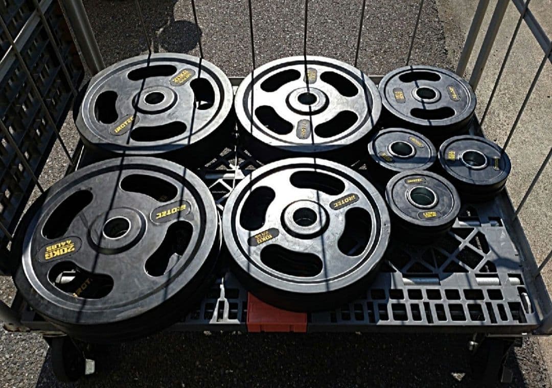 アイロテック　オリンピック　プレート　162.5キロ　中古