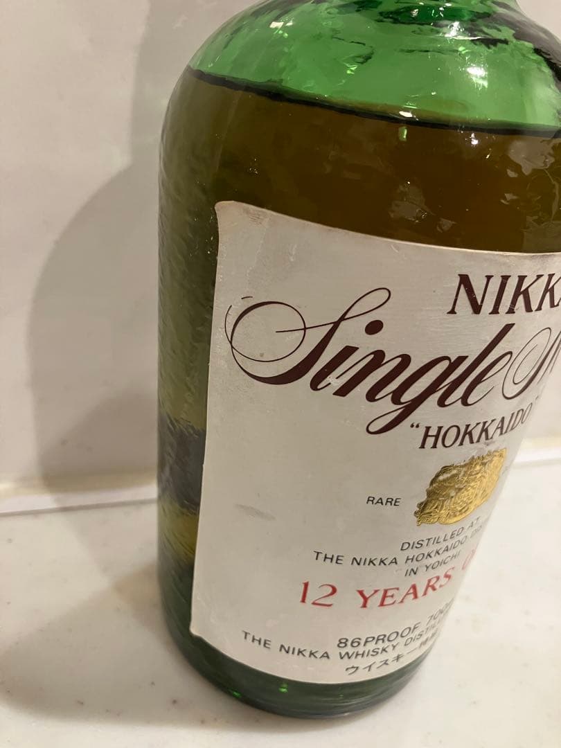ニッカ シングルモルト北海道１２年　ウイスキー