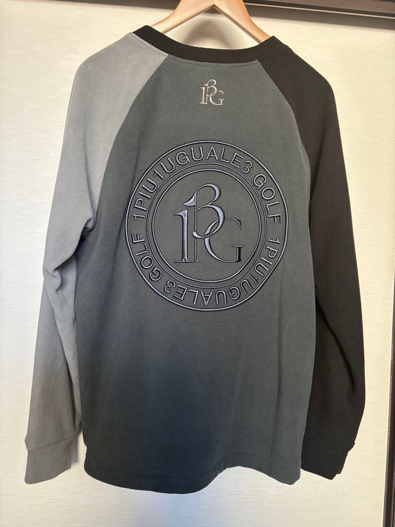 1PIU1UGUALE3 GOLF スニード ブルゾン サークルロゴ　トレーナー