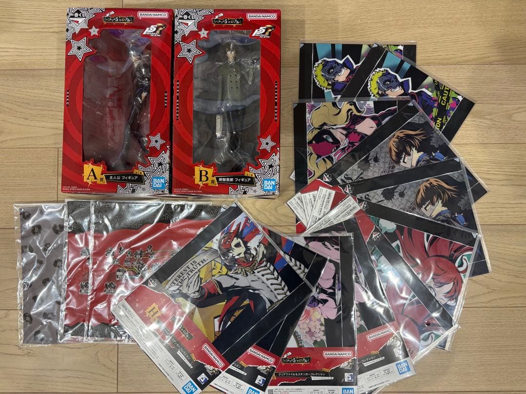 一番くじ 『ペルソナ５ ザ・ロイヤル』Ａ賞主人公　フィギュア　B賞　明智吾郎