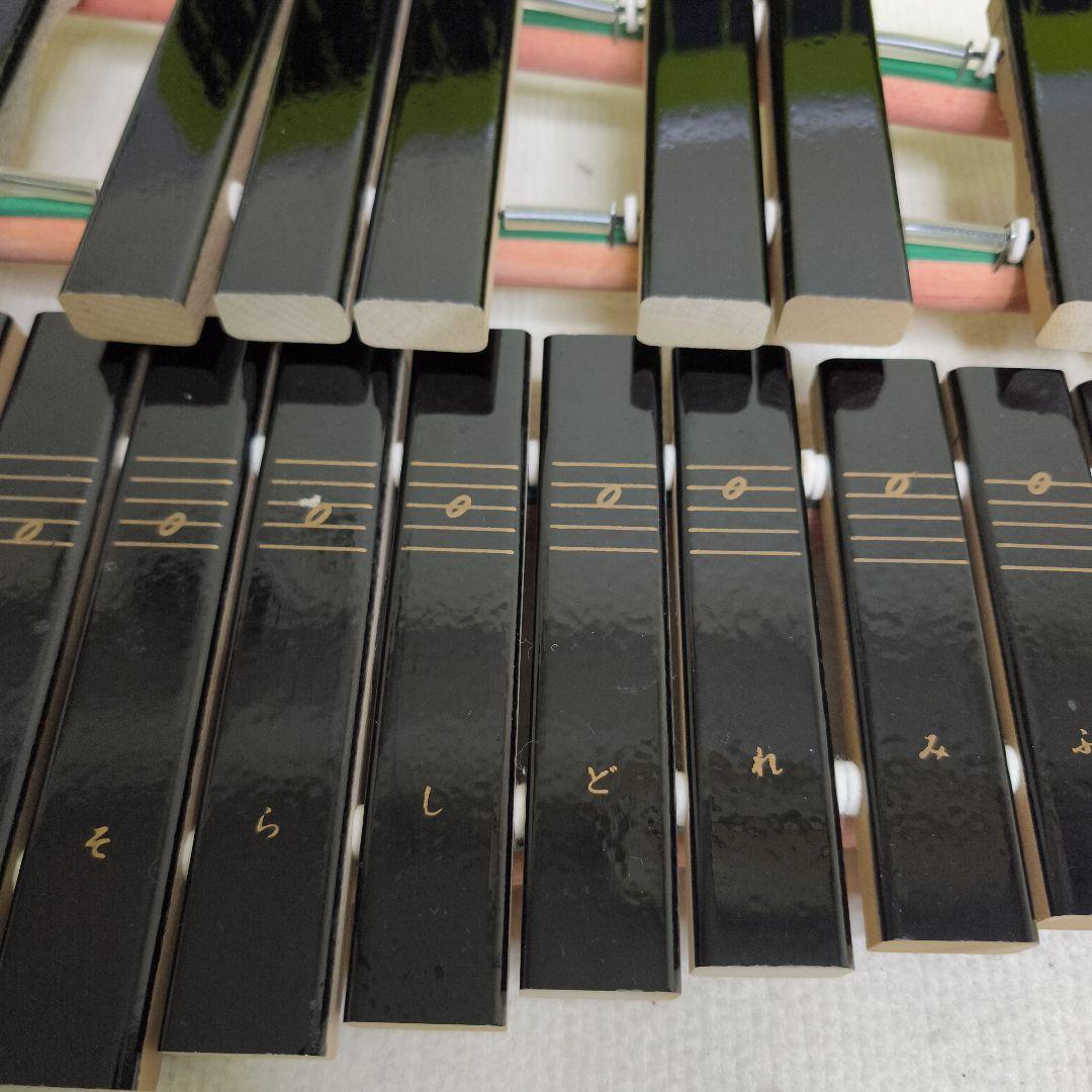 美品 YAMAHA ヤマハ 卓上木琴 No.185 楽器 木琴 30音