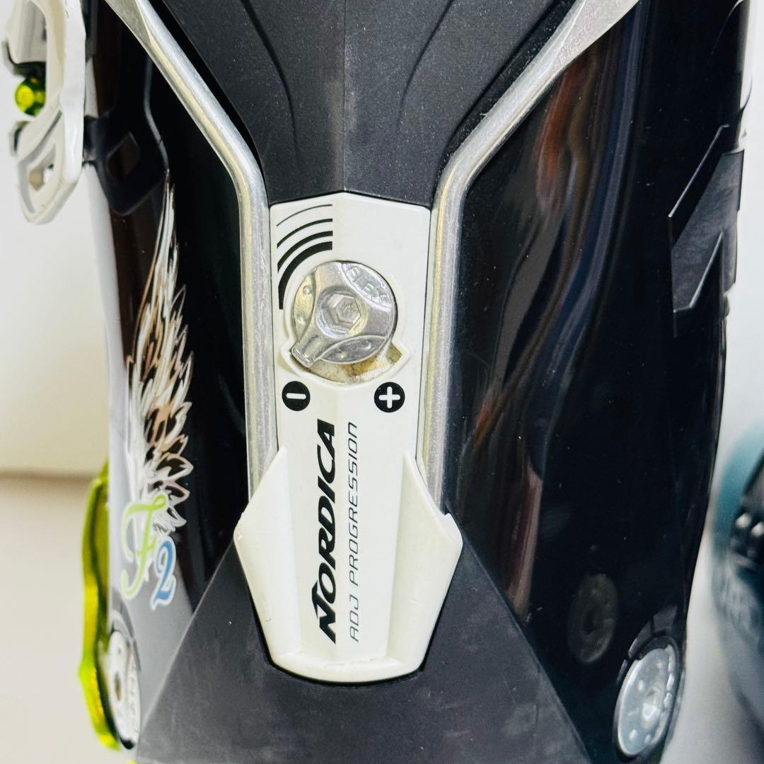 スキーブーツ25.5cmNORDICA FIRE ARROW F2青色水色格安