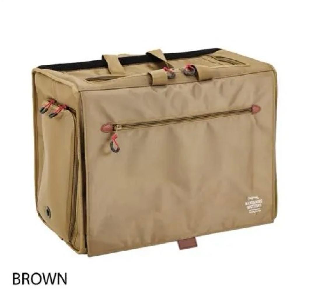 ブリクストンキャリーバックパック ワイド ※リニューアル　ブラウン　M