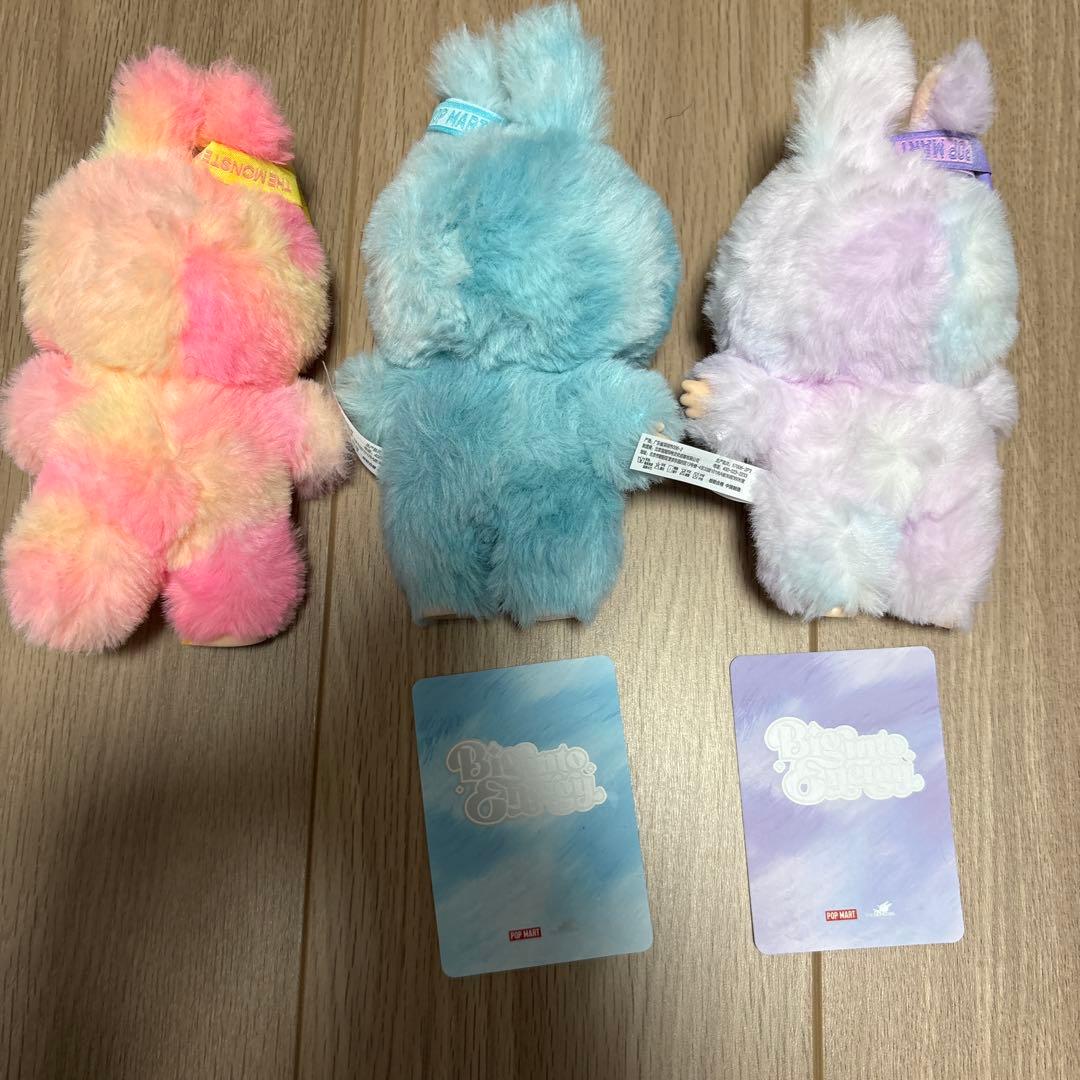 【正規品】ラブブ LABUBU エナジー POPMART(ピンク・青・紫）
