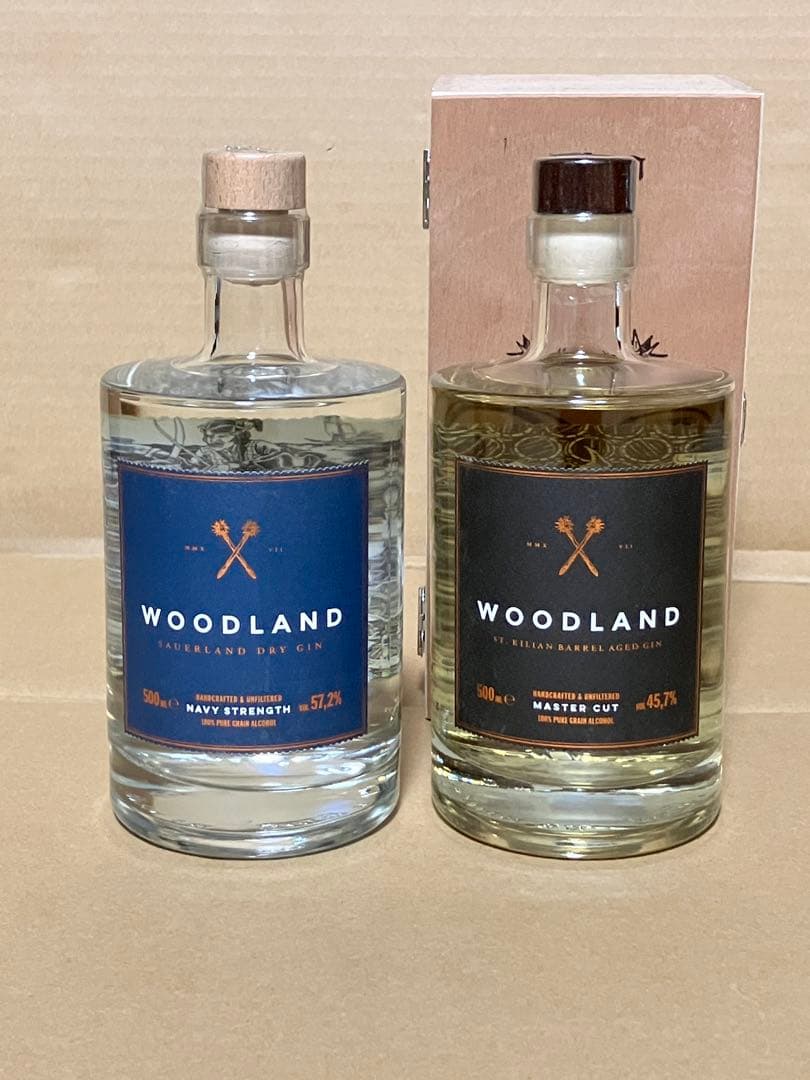 ★【希少】【限定版】ウッドランド ジン 2本セット GIN スピリッツ