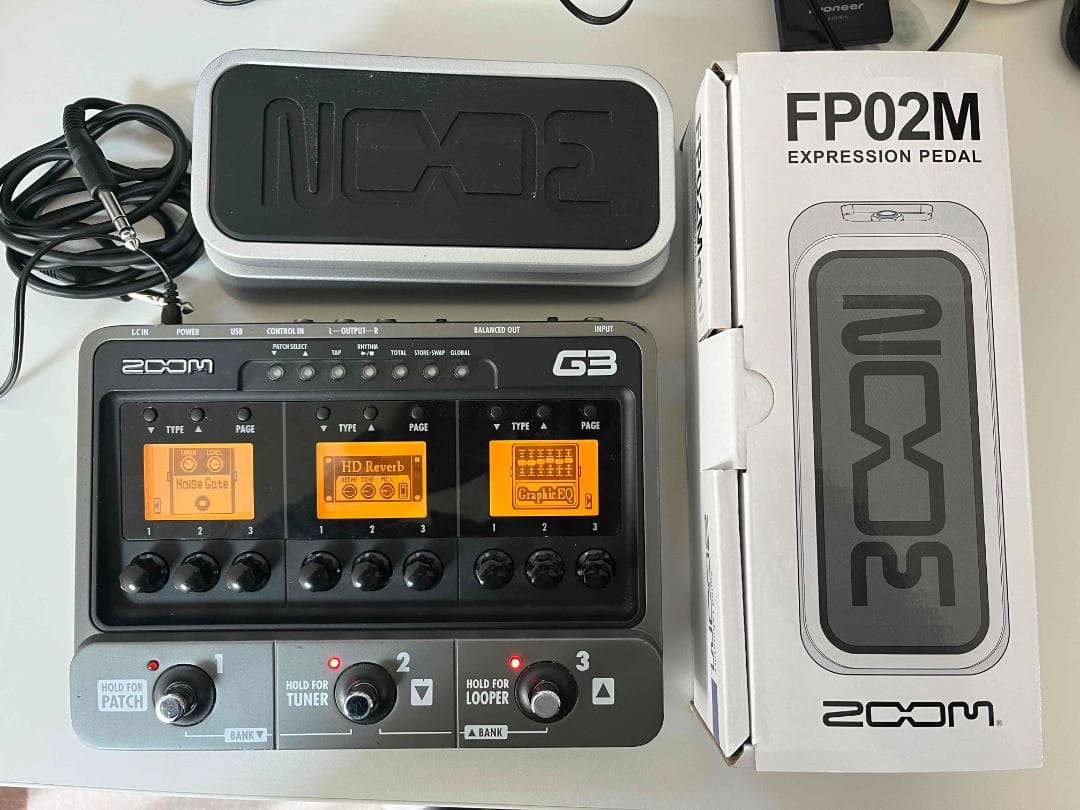 ZOOM G3 エフェクターセット FP02M