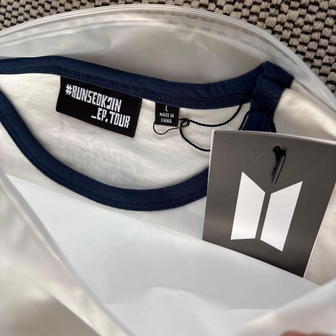 「新品完売品」BTSJin RUNSEOKJIN韓国 公式長袖シャツ　L