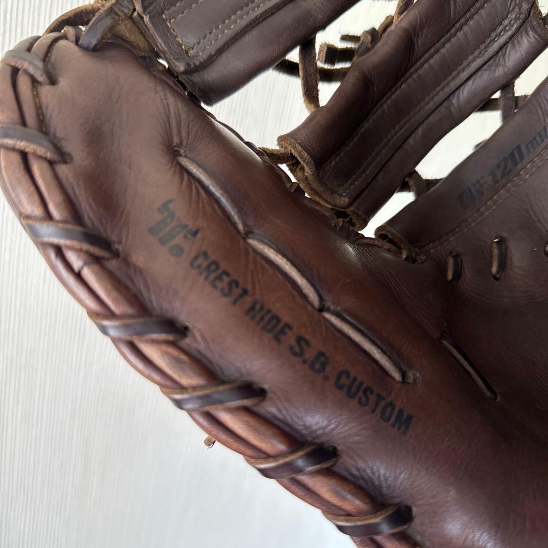 ミズノ 青ビュー 初代ビューリーグ ファーストミット 激レア 1990年代軟式用