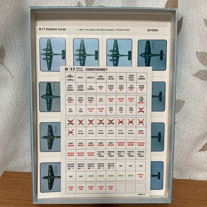 Ｂー１７Queen of the Skies ボードゲーム