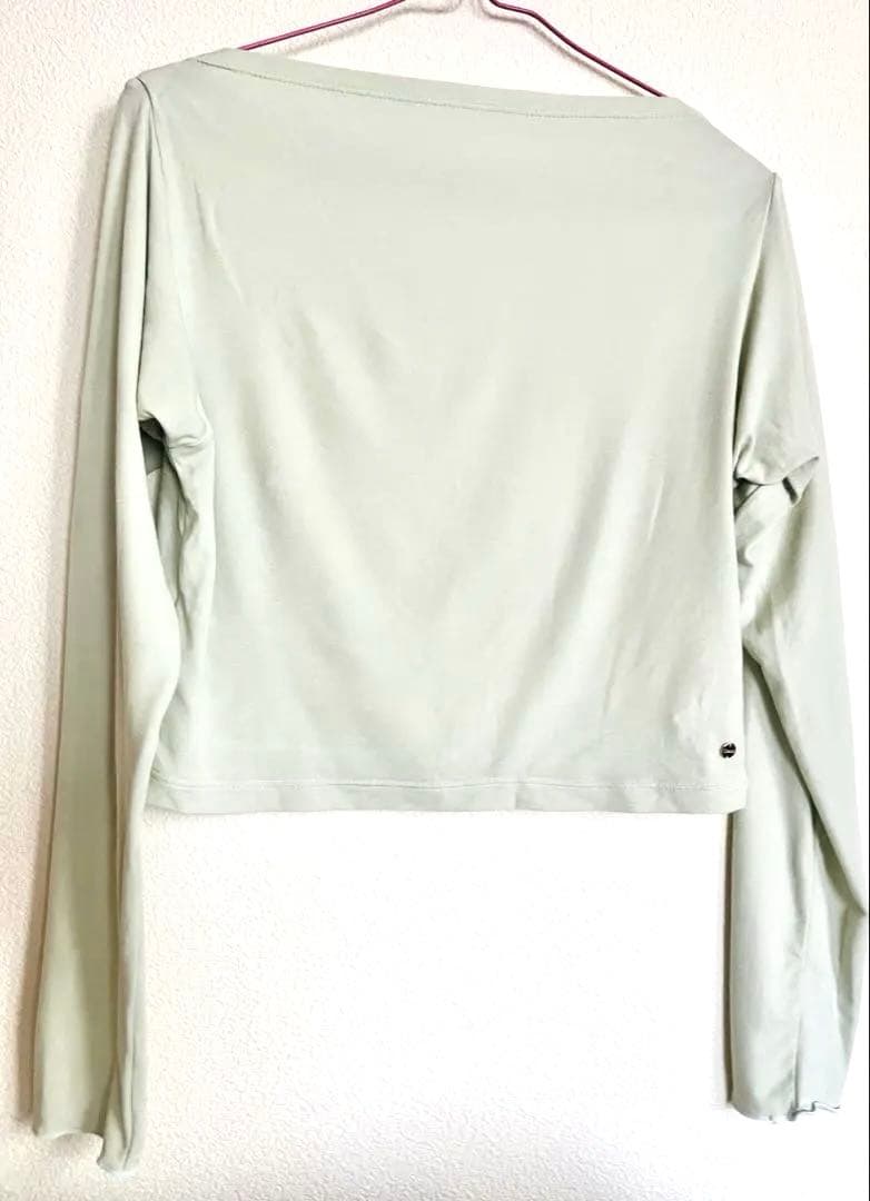 Chacott ミントグリーン 長袖トップス